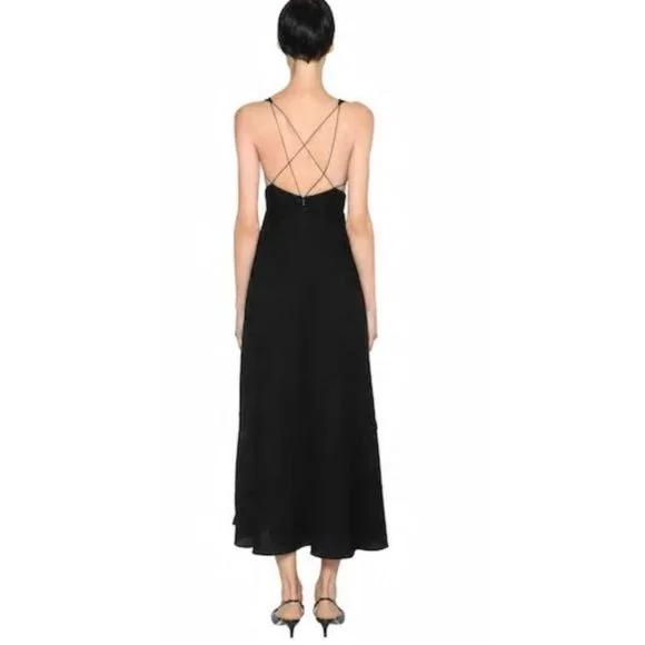 NWT $3K GIVENCHY RUNWAY LITTLE BLACK DRESS US SIZE 8 FR SIZE 40 - Picture 2 of 7